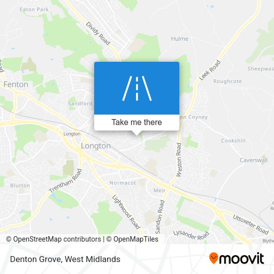 Denton Grove map
