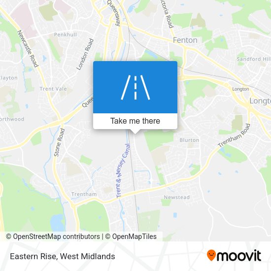 Eastern Rise map