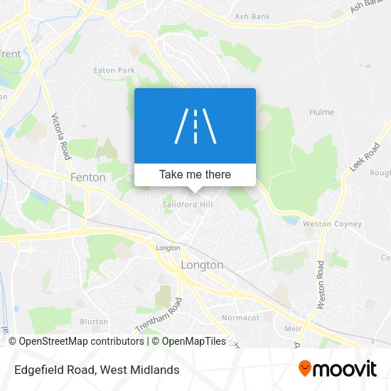 Edgefield Road map