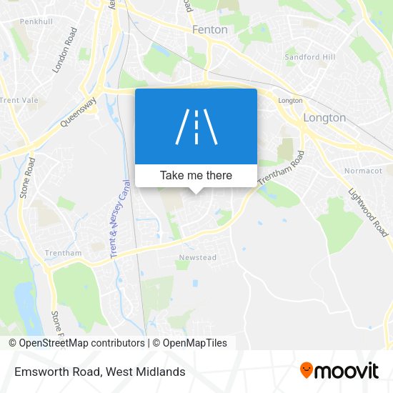 Emsworth Road map