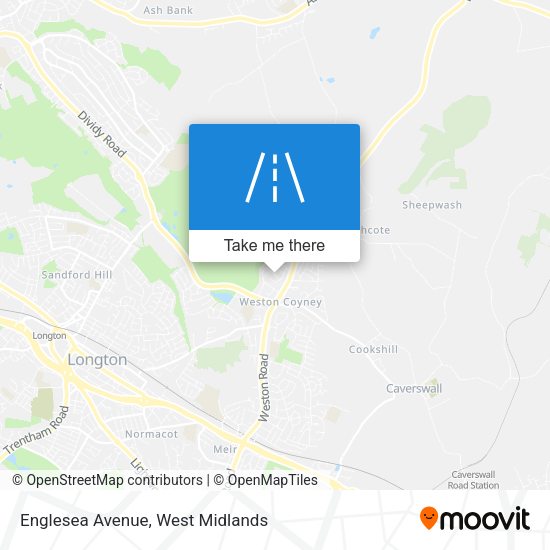 Englesea Avenue map