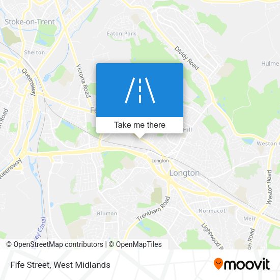 Fife Street map