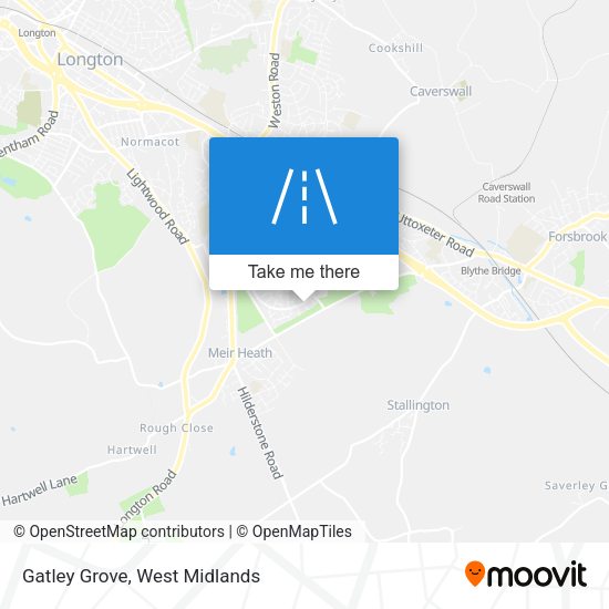 Gatley Grove map
