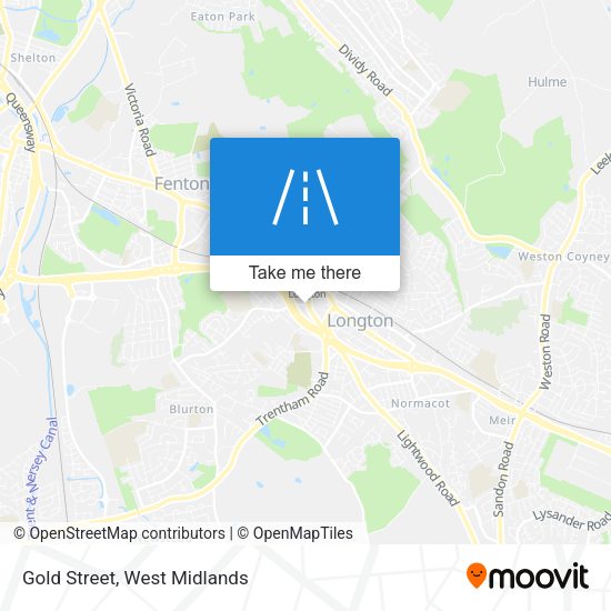 Gold Street map