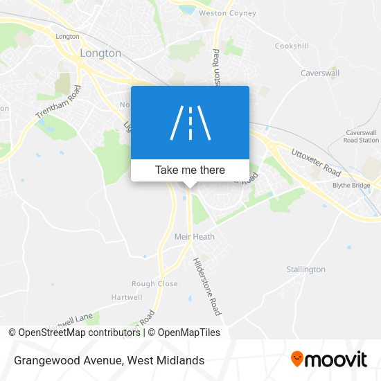 Grangewood Avenue map