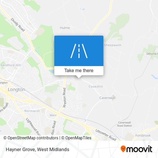 Hayner Grove map