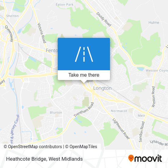 Heathcote Bridge map