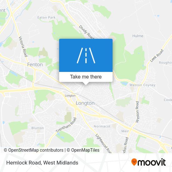 Hemlock Road map
