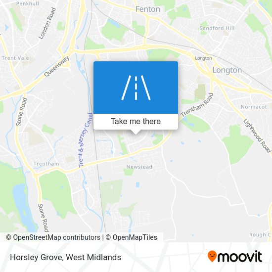Horsley Grove map