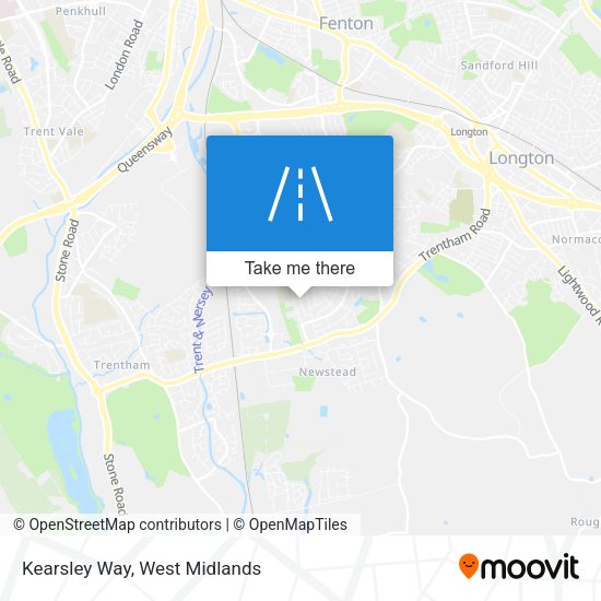 Kearsley Way map