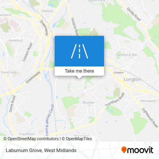 Laburnum Grove map