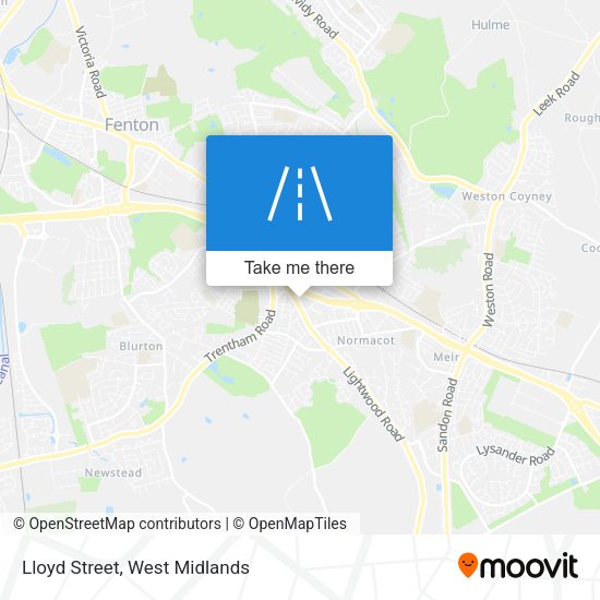 Lloyd Street map