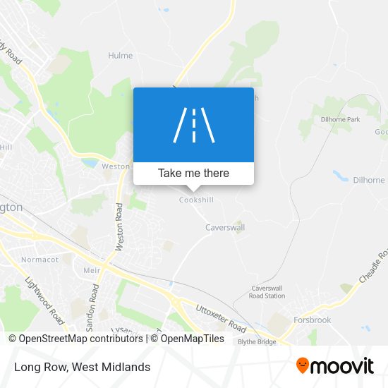 Long Row map