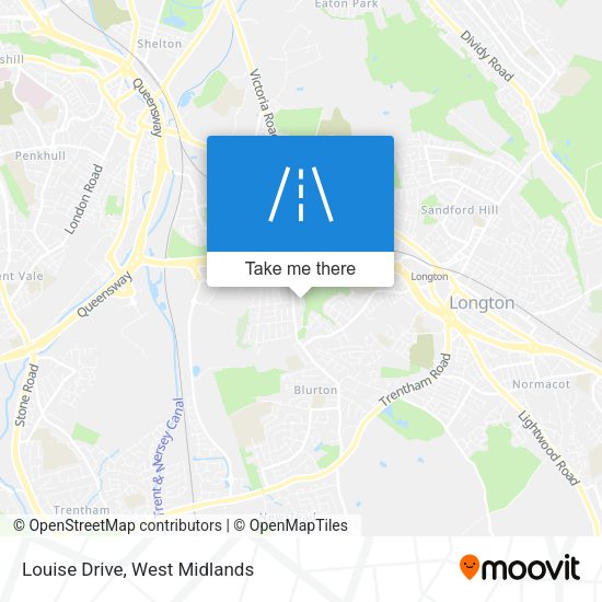 Louise Drive map