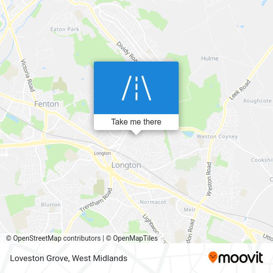 Loveston Grove map
