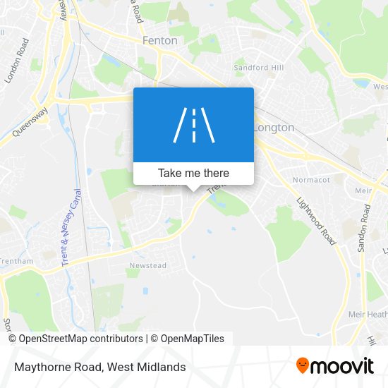 Maythorne Road map