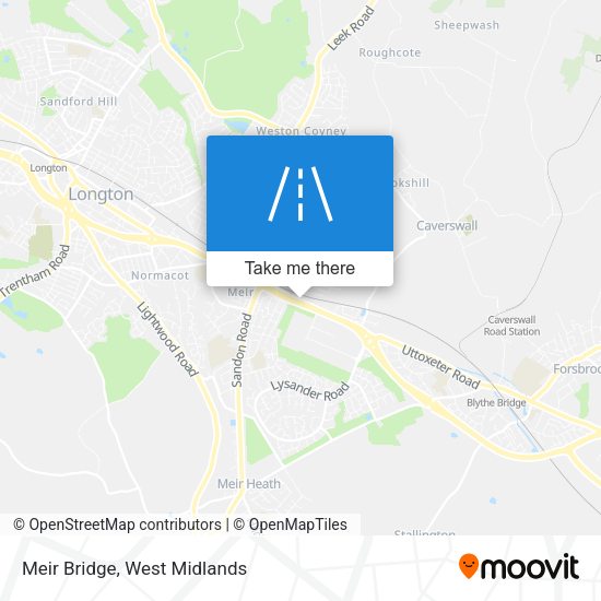 Meir Bridge map