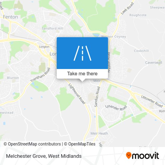 Melchester Grove map