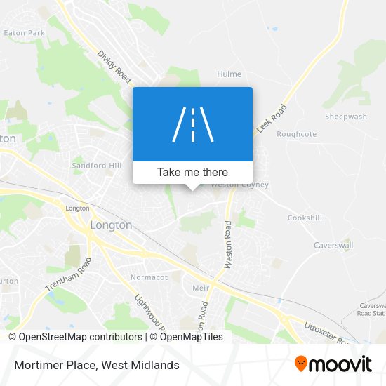 Mortimer Place map