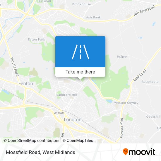 Mossfield Road map
