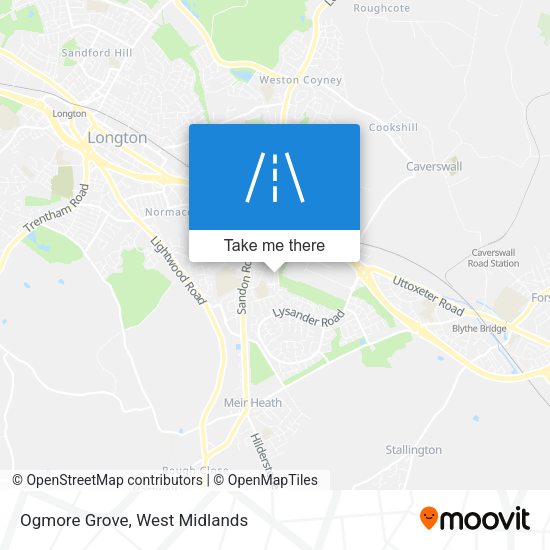 Ogmore Grove map