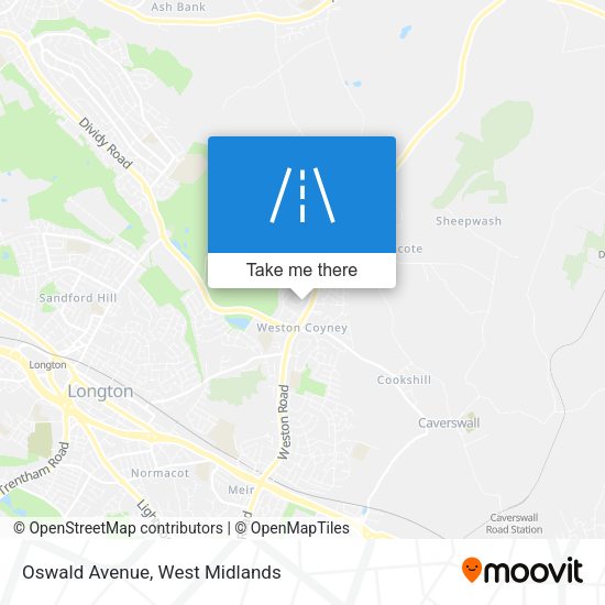 Oswald Avenue map