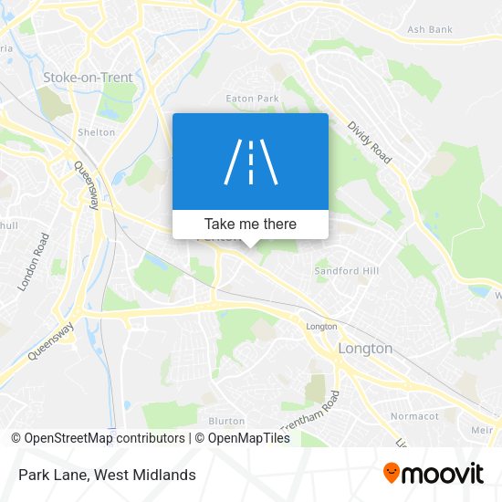Park Lane map