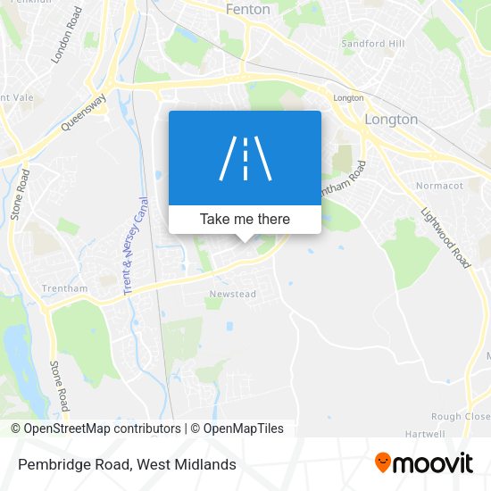Pembridge Road map