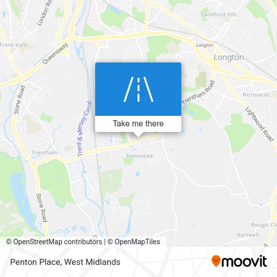 Penton Place map