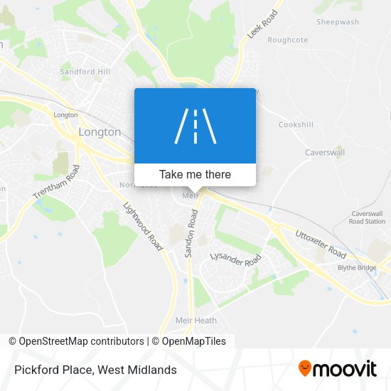 Pickford Place map