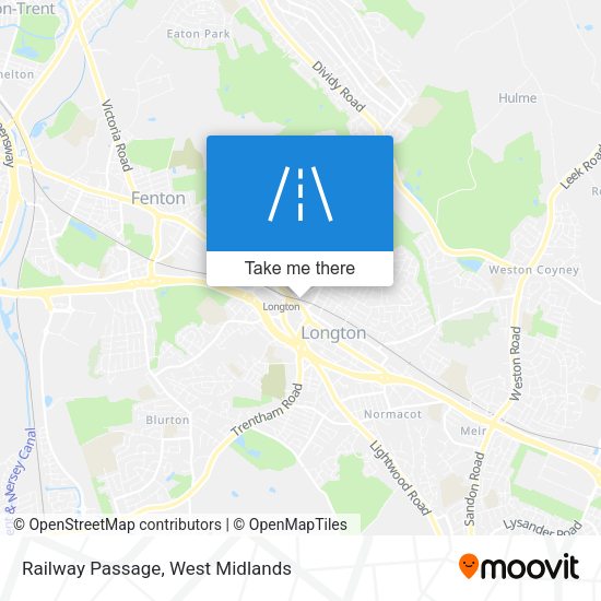 Railway Passage map