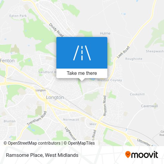 Ramsome Place map