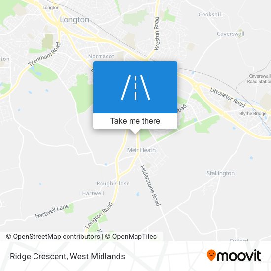 Ridge Crescent map