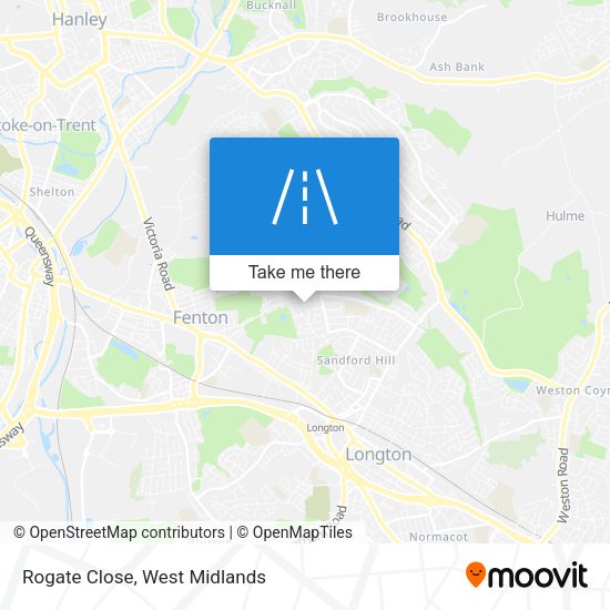 Rogate Close map