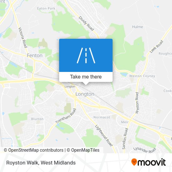 Royston Walk map