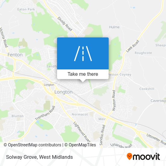 Solway Grove map