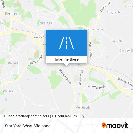 Star Yard map