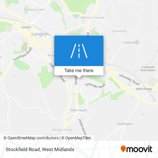 Stockfield Road map