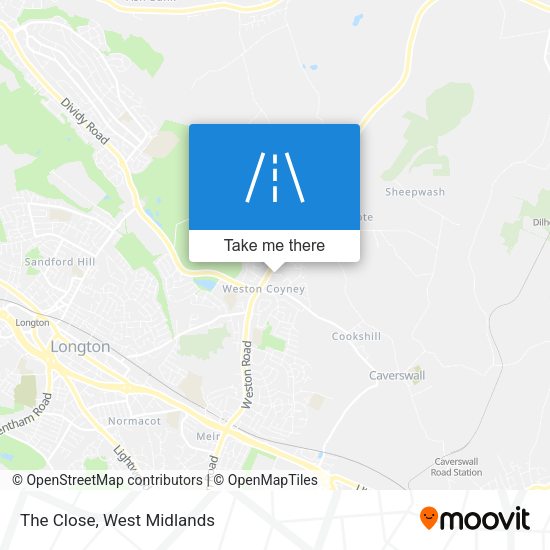 The Close map