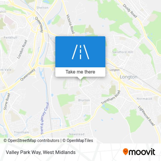 Valley Park Way map