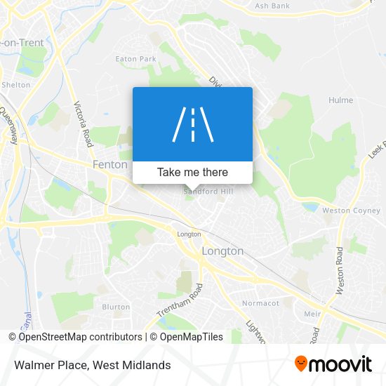 Walmer Place map
