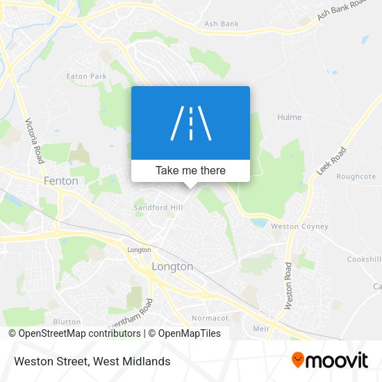 Weston Street map