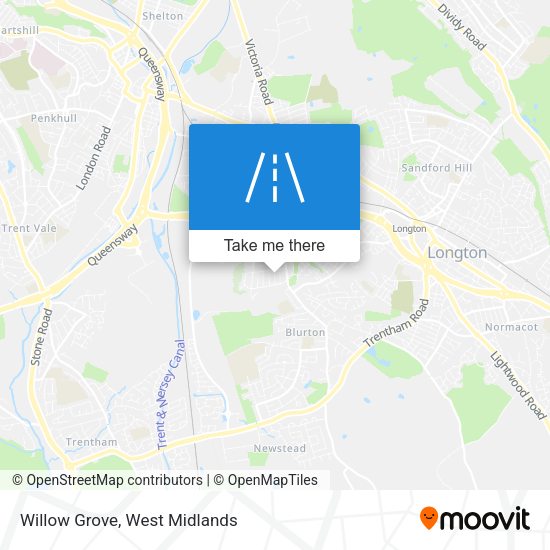Willow Grove map