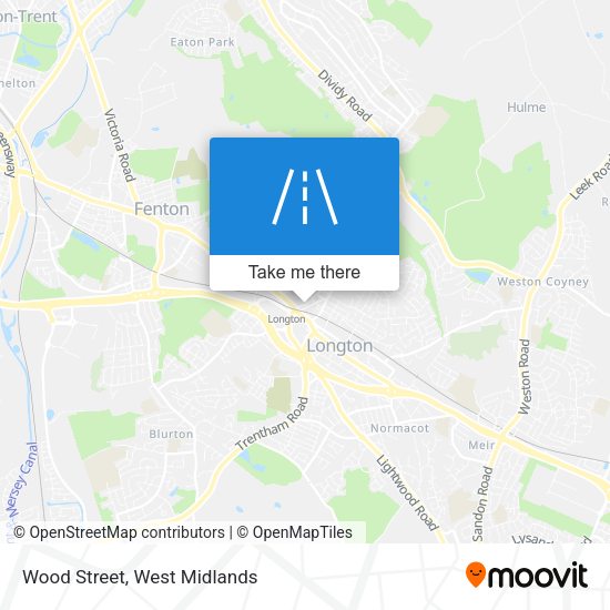 Wood Street map