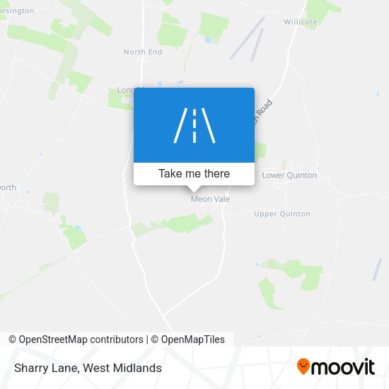 Sharry Lane map
