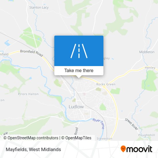 Mayfields map