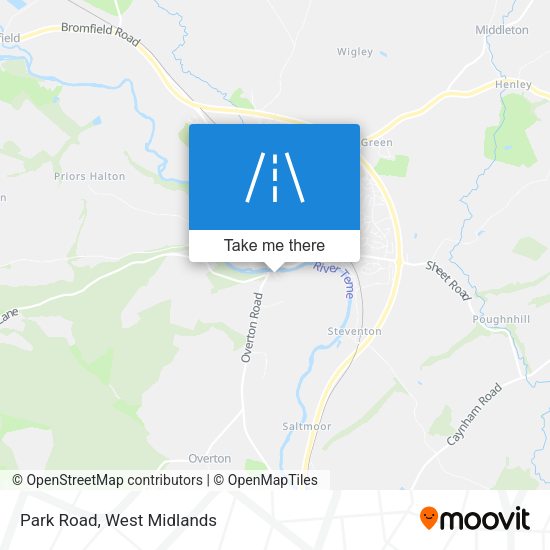 Park Road map