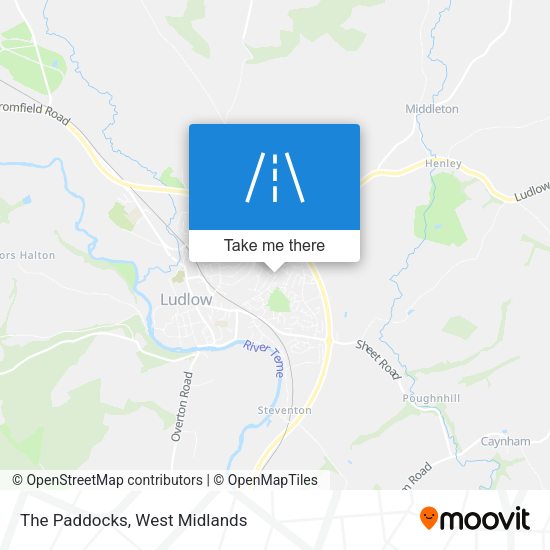 The Paddocks map