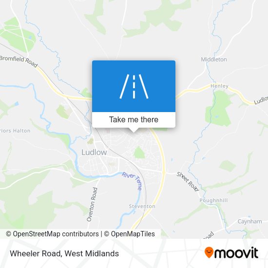 Wheeler Road map