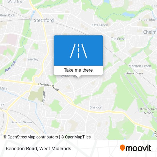 Benedon Road map